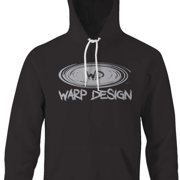 Warp Design Logo Hoodie